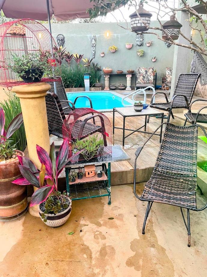 Casa Caldas Novas, Piscina Aquecida, Max 12 Pessoas, Locacao Minima De 2 Noites Сasa de vacaciones